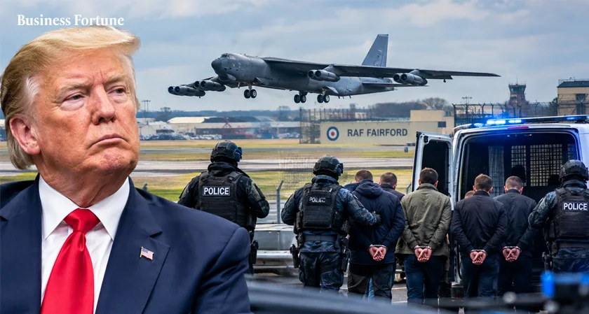 RAF Fairford Bomb Plot? Five Arrested as Trump Drops New Hint 